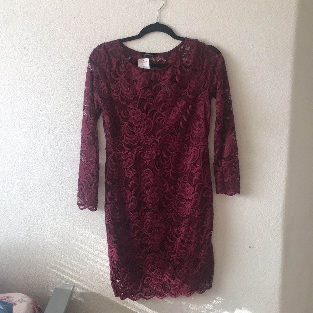 Sweet lady lace bodycon dress